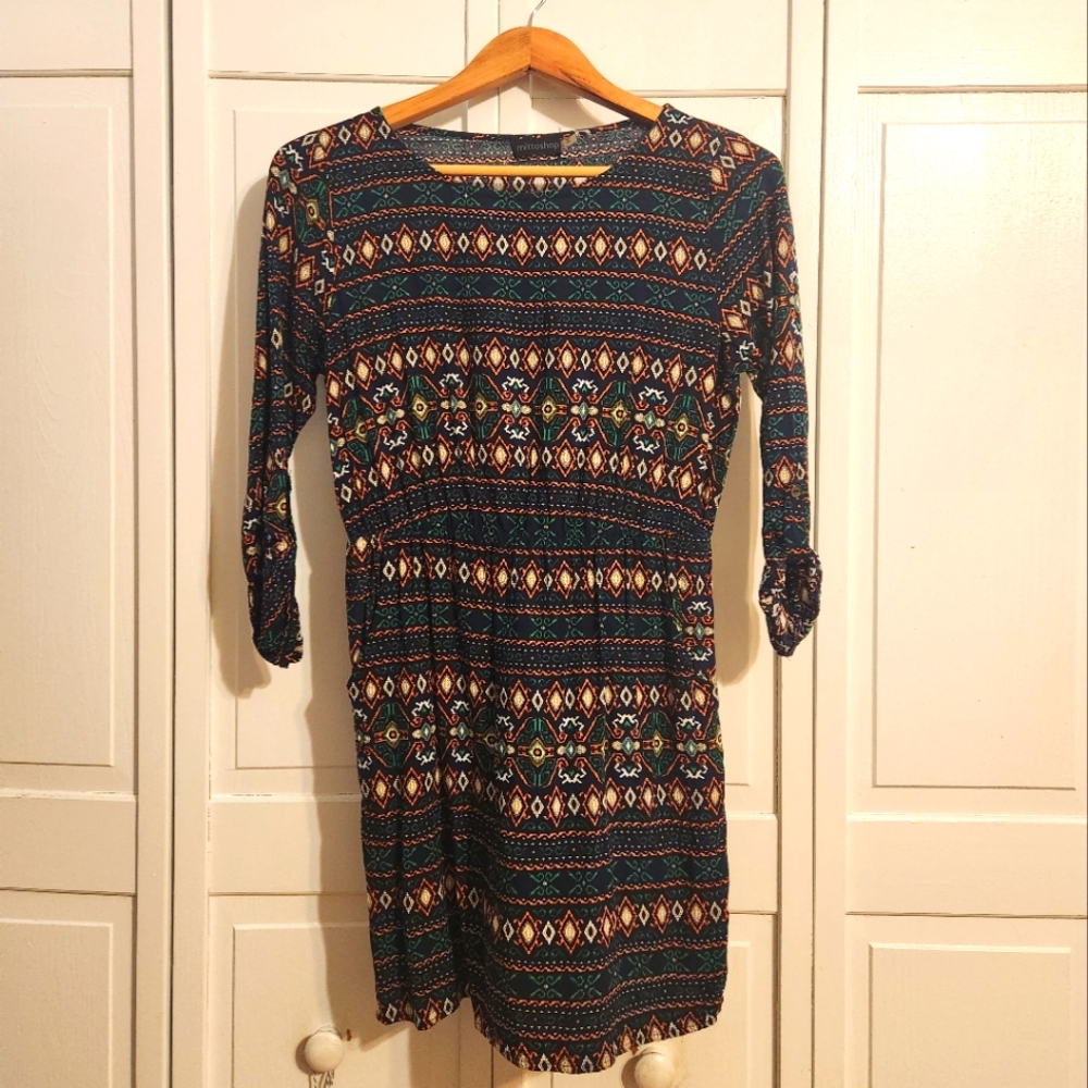 Short Patterned Dress